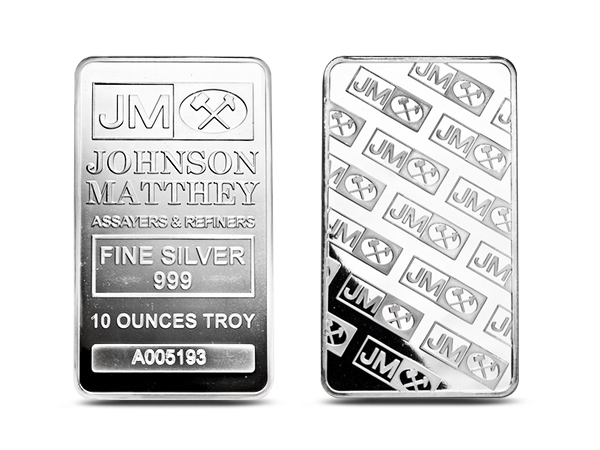 Johnson Matthey銀條10盎司 商品圖