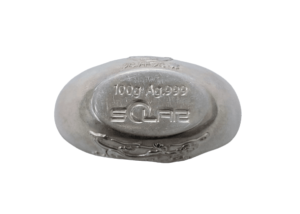 光洋實心銀元寶100克 商品圖