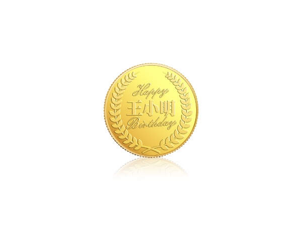 訂製金幣(0.3錢) 商品圖