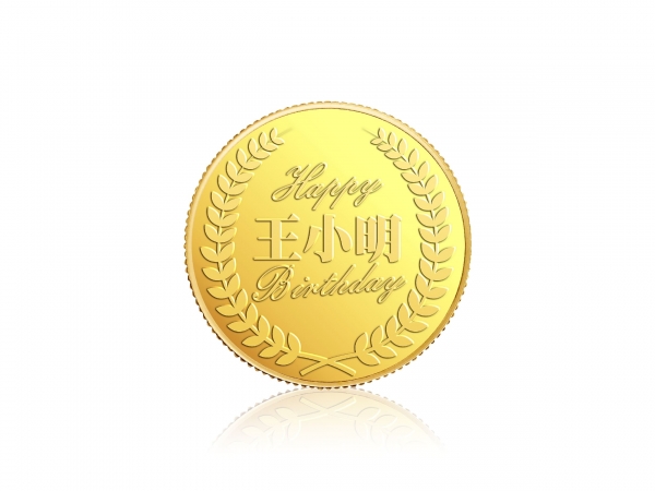 訂製金幣(1.5錢) 商品圖