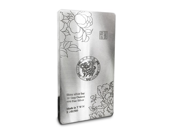 炫麗銀磚50盎司舞羊紀念版（.999） 商品圖