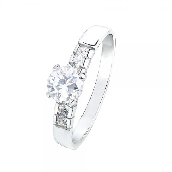 925純銀經典戒指-雪境之心 商品圖