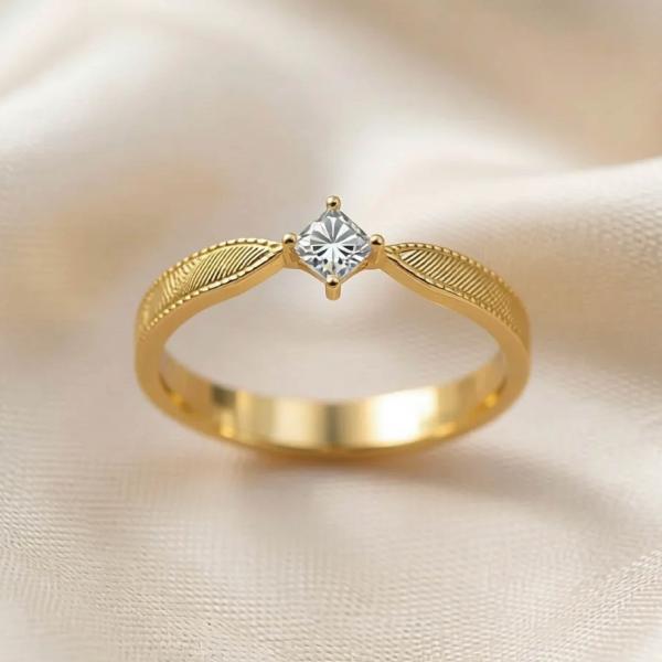 925純銀輕珠寶鑽戒-絲語之戀 商品圖