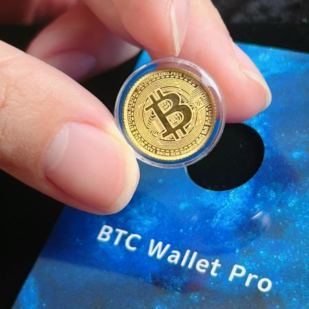 比特幣造型金章1克 商品圖
