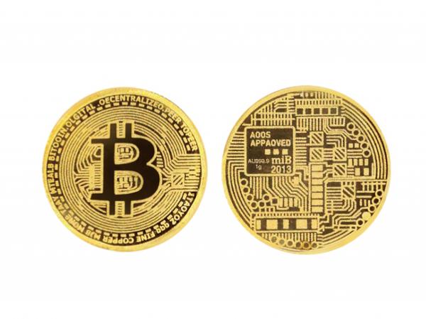 比特幣造型金章1克 商品圖