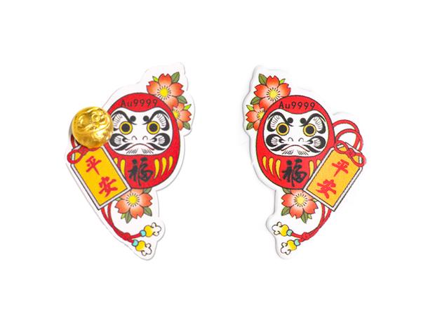小金豆-好運達摩1克 商品圖