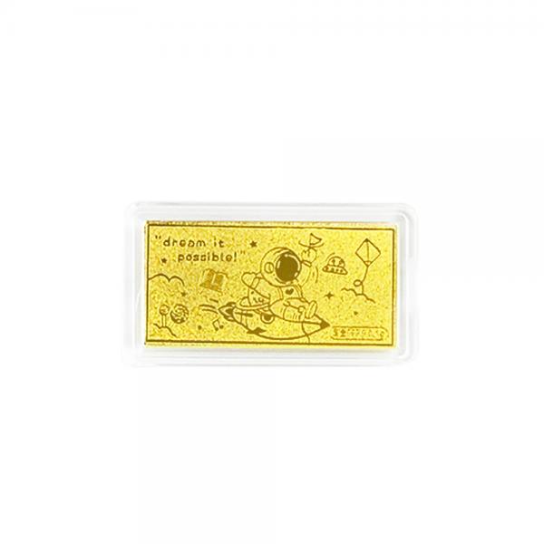 黃金小金片0.1克 夢想成真 商品圖