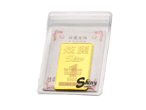 炫麗金條1盎司精裝版（.9999） 商品圖