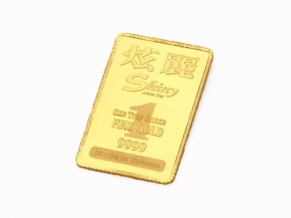 炫麗金條1盎司精裝版（.9999） 商品圖