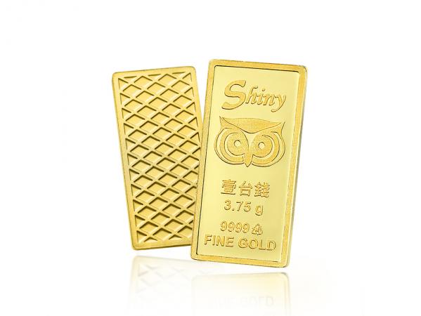 回收 炫麗咕咕招財金條1錢