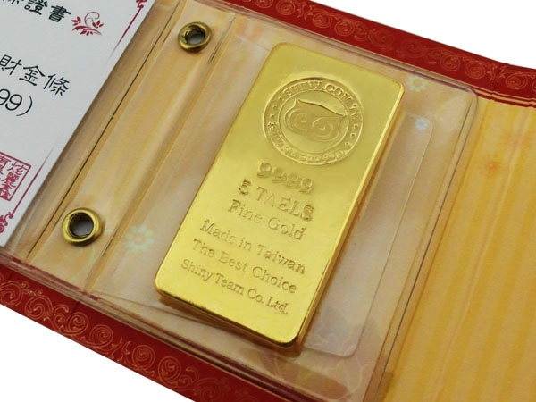 炫麗咕咕招財金條5兩(.9999) 商品圖