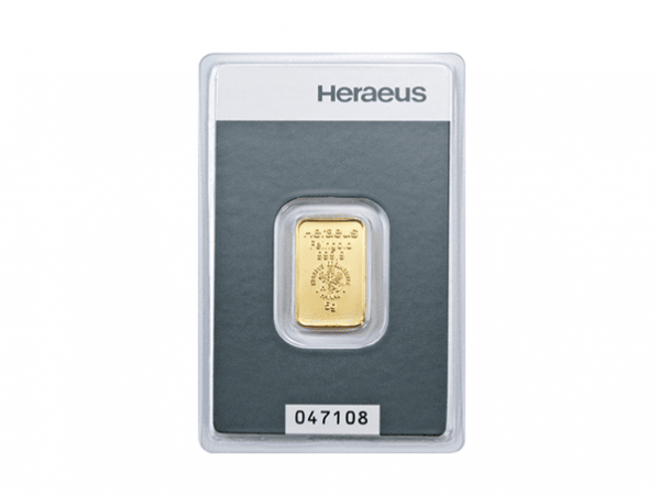 Heraeus賀利氏金條5克 商品圖