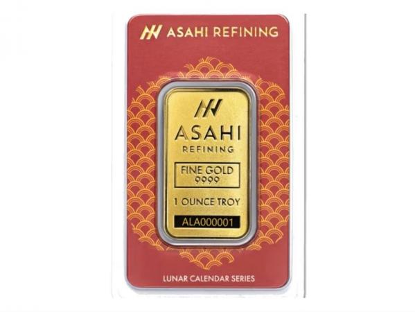 2025年美國朝日蛇年1盎司金條（檢驗卡裝） 商品圖