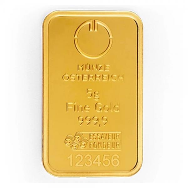 奧地利鑄幣廠金條5克 商品圖