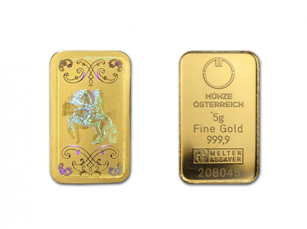 奧地利鑄幣廠金條5克幻彩版 商品圖