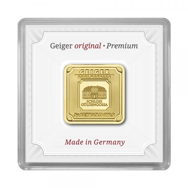 德國Geiger Edelmetalle金條5克 商品圖