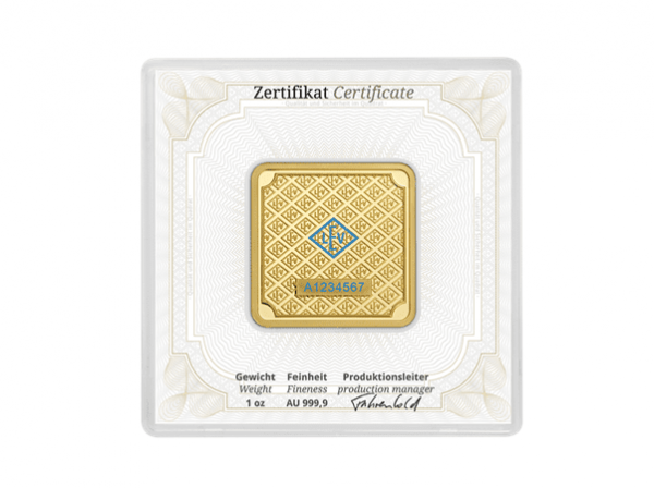 德國Geiger Edelmetalle金條1盎司 商品圖