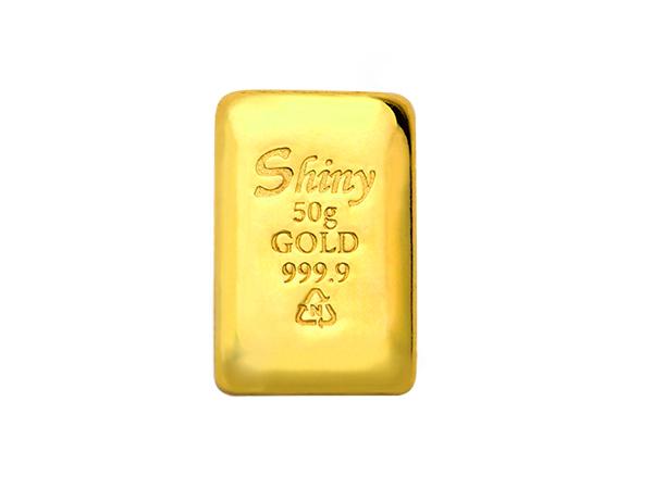 炫麗金條50克平裝版（.9999） 商品圖