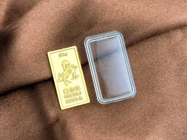 炫麗駿馬紀念金條1錢 商品圖