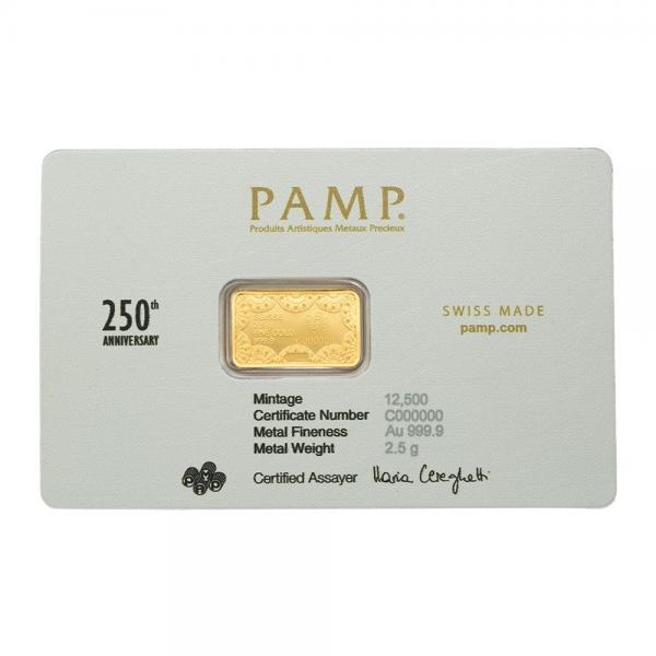 PAMP美國250週年紀念金條2.5克 商品圖