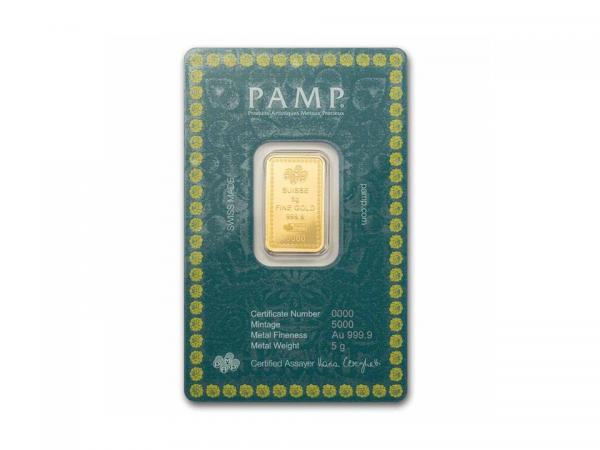2025PAMP排燈節 – 財富吉祥女神與彩砂花樣金條5克 商品圖