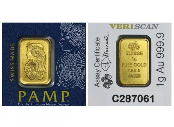 PAMP金條1克X25片 商品圖