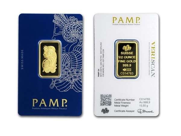 PAMP財富女神金條0.5盎司 商品圖