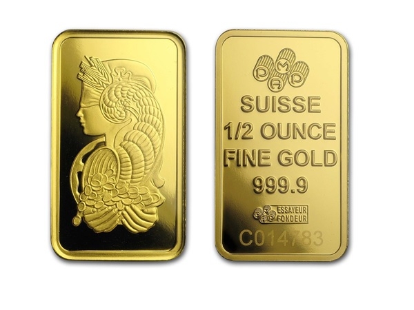 PAMP財富女神金條0.5盎司 商品圖