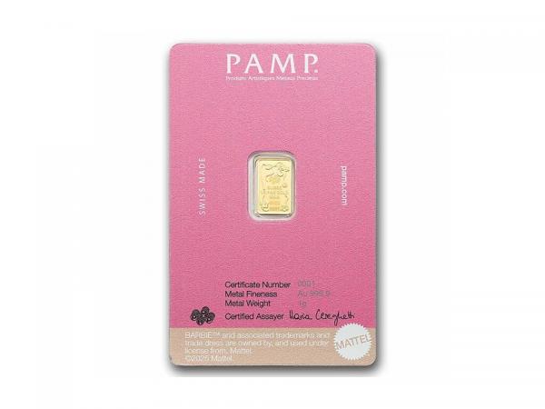PAMP經典芭比金條1克 商品圖