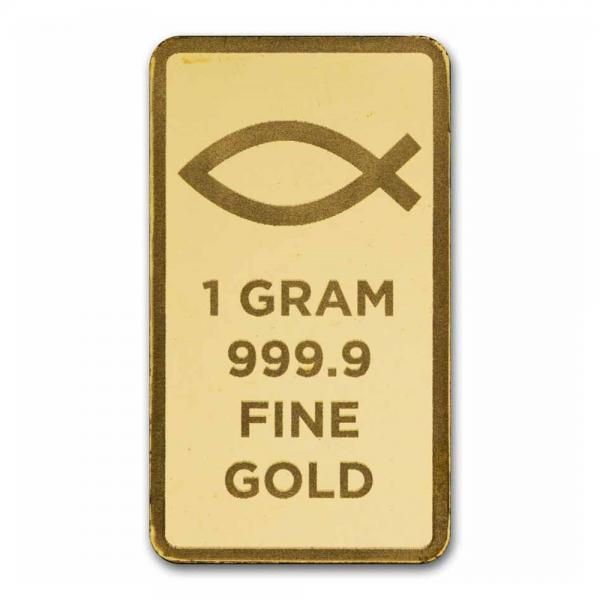 耶穌基督的祝福金條1克 商品圖