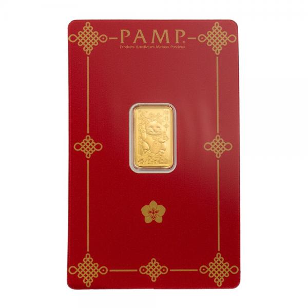 PAMP招財貓金條2.5克 商品圖