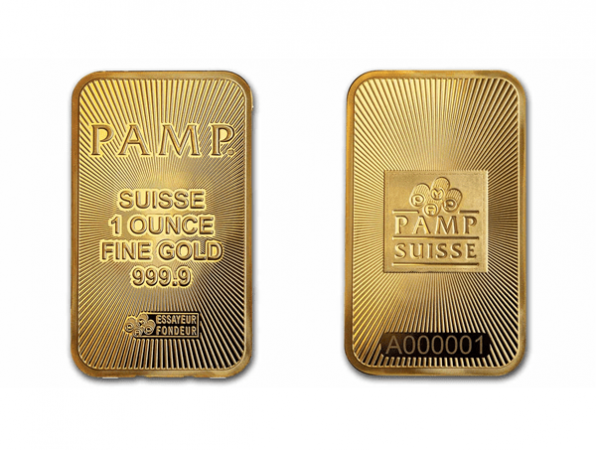 PAMP金條1盎司 - 太陽紋設計 商品圖