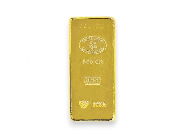 UBS瑞士澆鑄金條500克(三鑰匙經典款) 商品圖