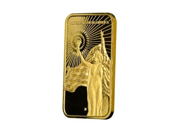 美國儲備 - 哥倫比亞女神金條1盎司 商品圖