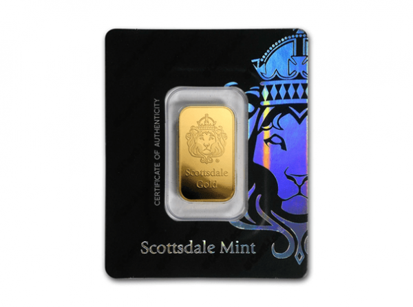 Scottsdale獅王金條10克 商品圖