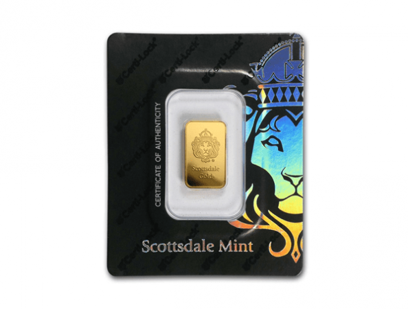 Scottsdale獅王金條5克 商品圖