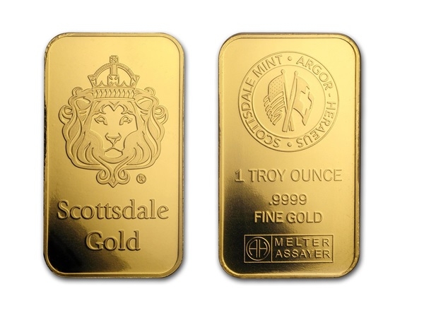 Scottsdale獅王金條1盎司 商品圖