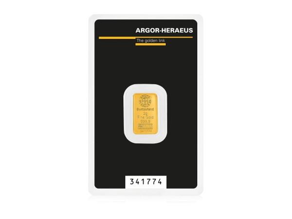 Heraeus賀利氏金條2克 商品圖