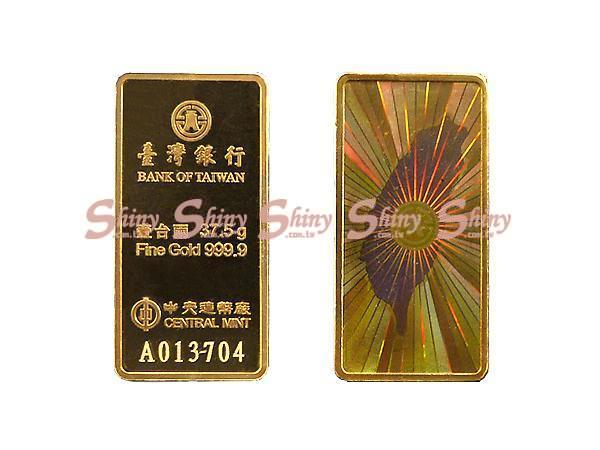臺銀金鑽條塊1兩 商品圖