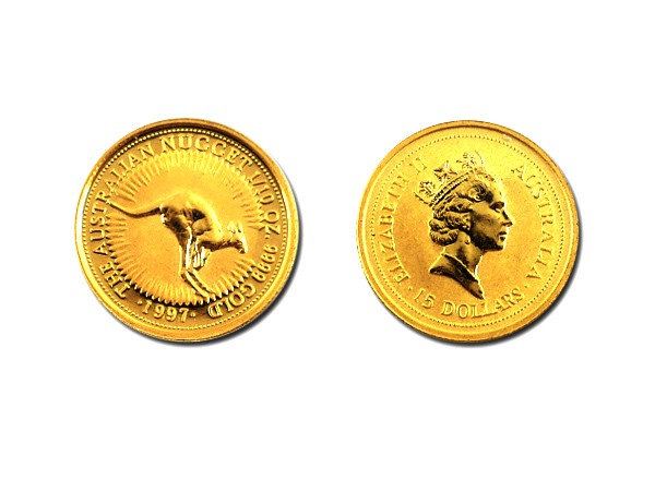 1997澳洲袋鼠金幣0.1盎司 商品圖