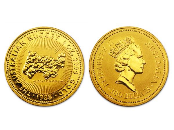 1988澳洲鴻運金幣1盎司 商品圖