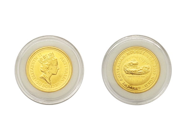 1989澳洲鴻運金幣0.5盎司 商品圖
