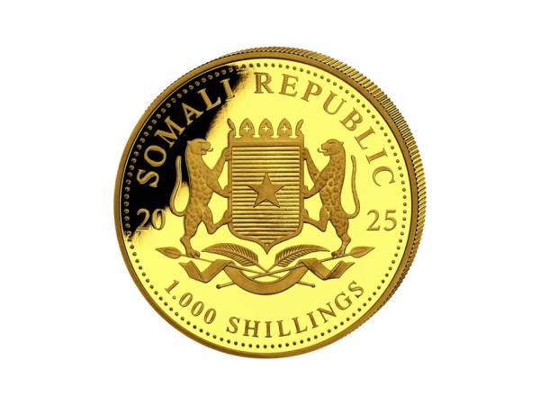 2025索馬利亞非洲豹金幣1盎司 商品圖
