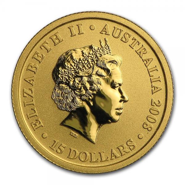 2008澳洲袋鼠金幣0.1盎司 商品圖