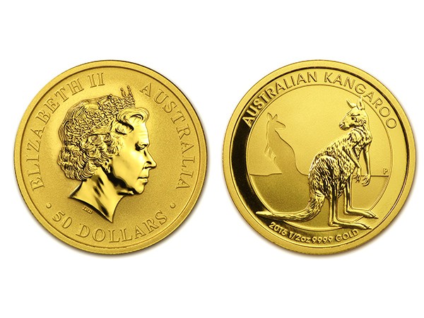 2016澳洲袋鼠金幣0.5盎司 商品圖