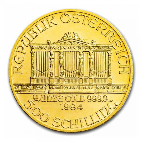 1994奧地利維也納愛樂金幣0.25盎司 商品圖