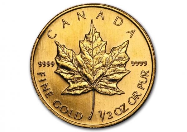 1997加拿大楓葉金幣0.5盎司 商品圖