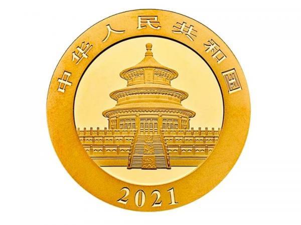 2021中國熊貓金幣8克 商品圖