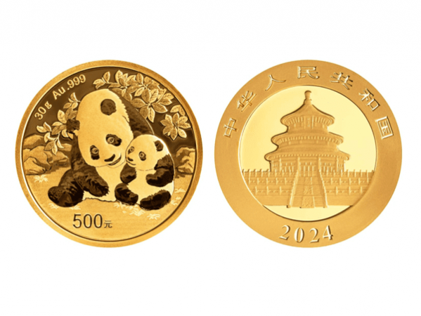 2024中國熊貓金幣30克 商品圖