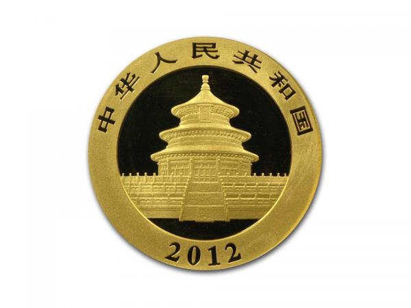 2012中國熊貓金幣1盎司 商品圖